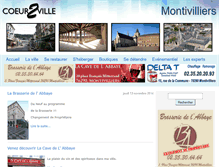 Tablet Screenshot of montivilliers.coeur2ville.com