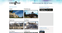 Desktop Screenshot of coeur2ville.com