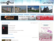 Tablet Screenshot of le-havre.coeur2ville.com